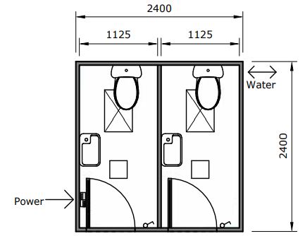 portable ablution block