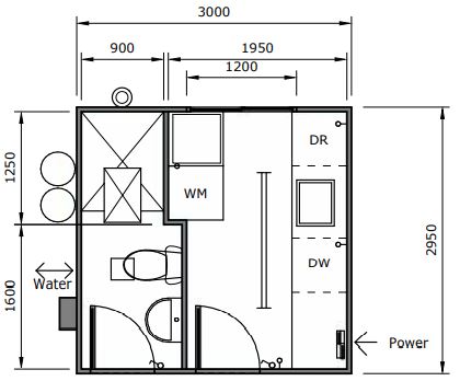 portable utility room